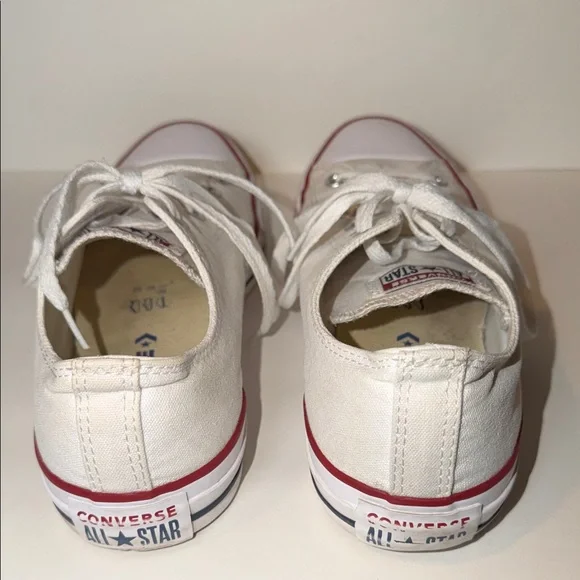 Converse Chuck Taylor All Star Low Top White | Men’s 7 Women’s 9 | Fair Cond - Picture 6 of 10